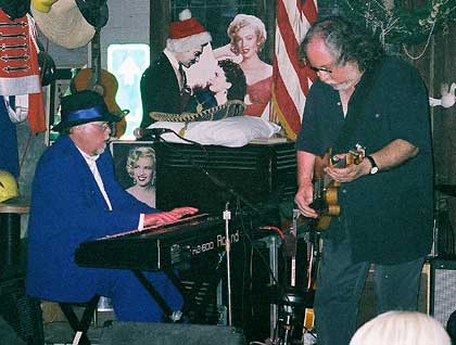 Doc Williamson and Bob Margolin at Pinetop's Homecoming, Hopson Commissary