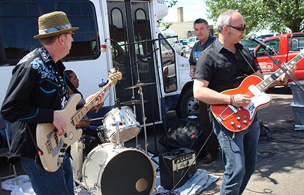 Sons of the Delta at the Juke Joint Fest 2011, Clarksdale MS.