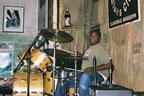 BJ on drums